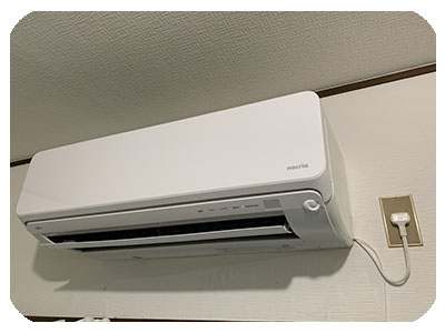 エアコン取り付け工事